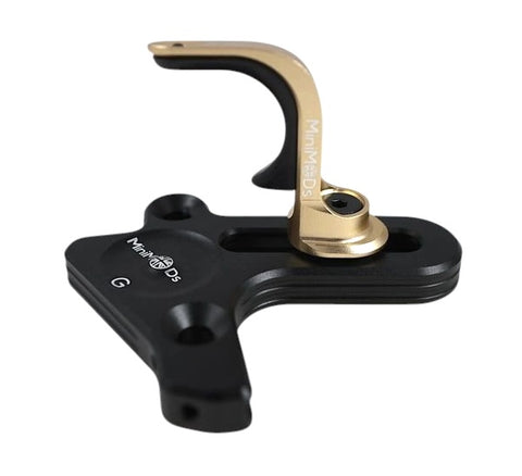 MiniMODs Dual Tone Adjustable Front Axle Hook for Brompton Bicycle G Line