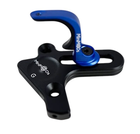 MiniMODs Dual Tone Adjustable Front Axle Hook for Brompton Bicycle G Line