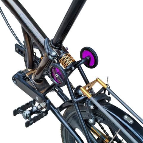 Mover Galaxy 70mm Easy Wheels for Brompton Bicycle