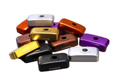 Ti Parts Workshop Aluminum Hinge Clamp Plate for Brompton Bicycle G Line
