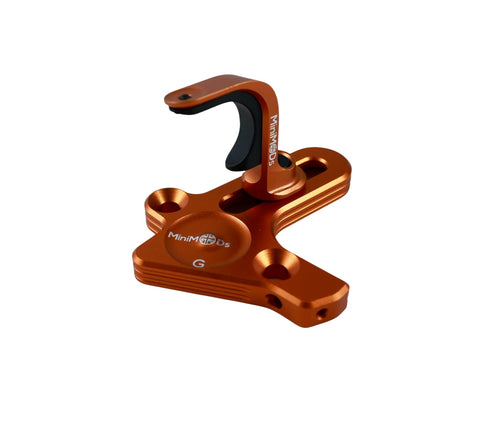 MiniMODs Dual Tone Adjustable Front Axle Hook for Brompton Bicycle G Line