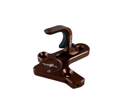 MiniMODs Dual Tone Adjustable Front Axle Hook for Brompton Bicycle G Line