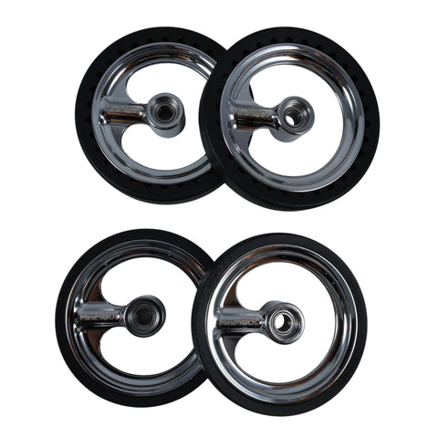 MiniMODs Premium Colour 66/70mm Single Spoke Easy Wheels for Brompton Bicycle