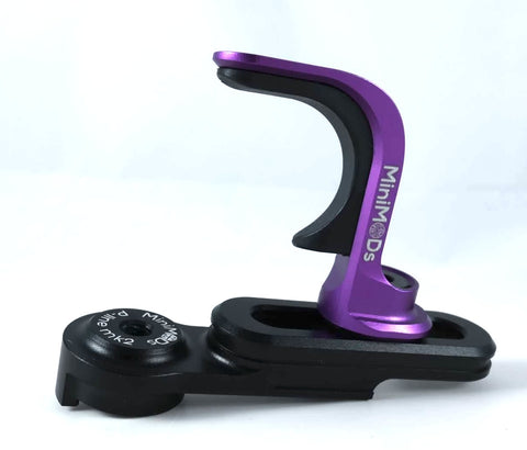 MiniMODs Dual Tone Adjustable Front Axle Hook for Brompton Bicycle P Line Mk2