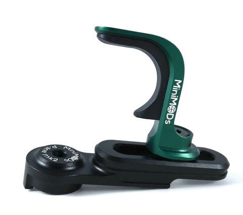 MiniMODs Dual Tone Adjustable Front Axle Hook for Brompton Bicycle P Line Mk2