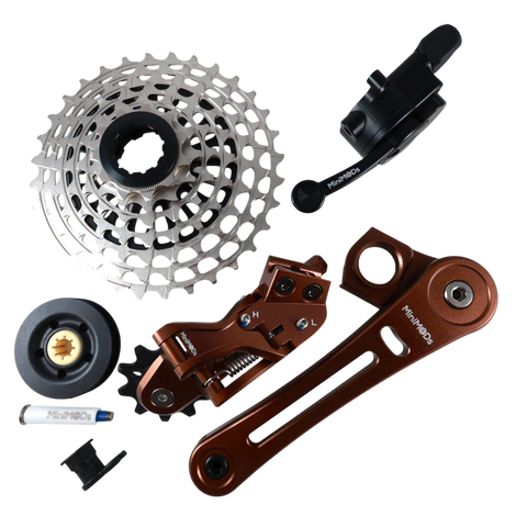 MiniMODs 5 Speed Upgrade Kit for Brompton Bicycle A/C Line
