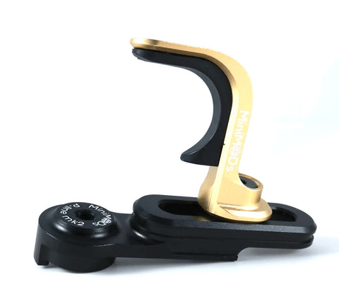 MiniMODs Dual Tone Adjustable Front Axle Hook for Brompton Bicycle P Line Mk2