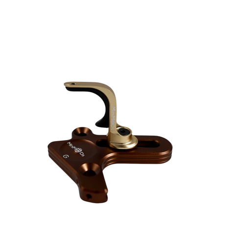 MiniMODs Dual Tone Adjustable Front Axle Hook for Brompton Bicycle G Line