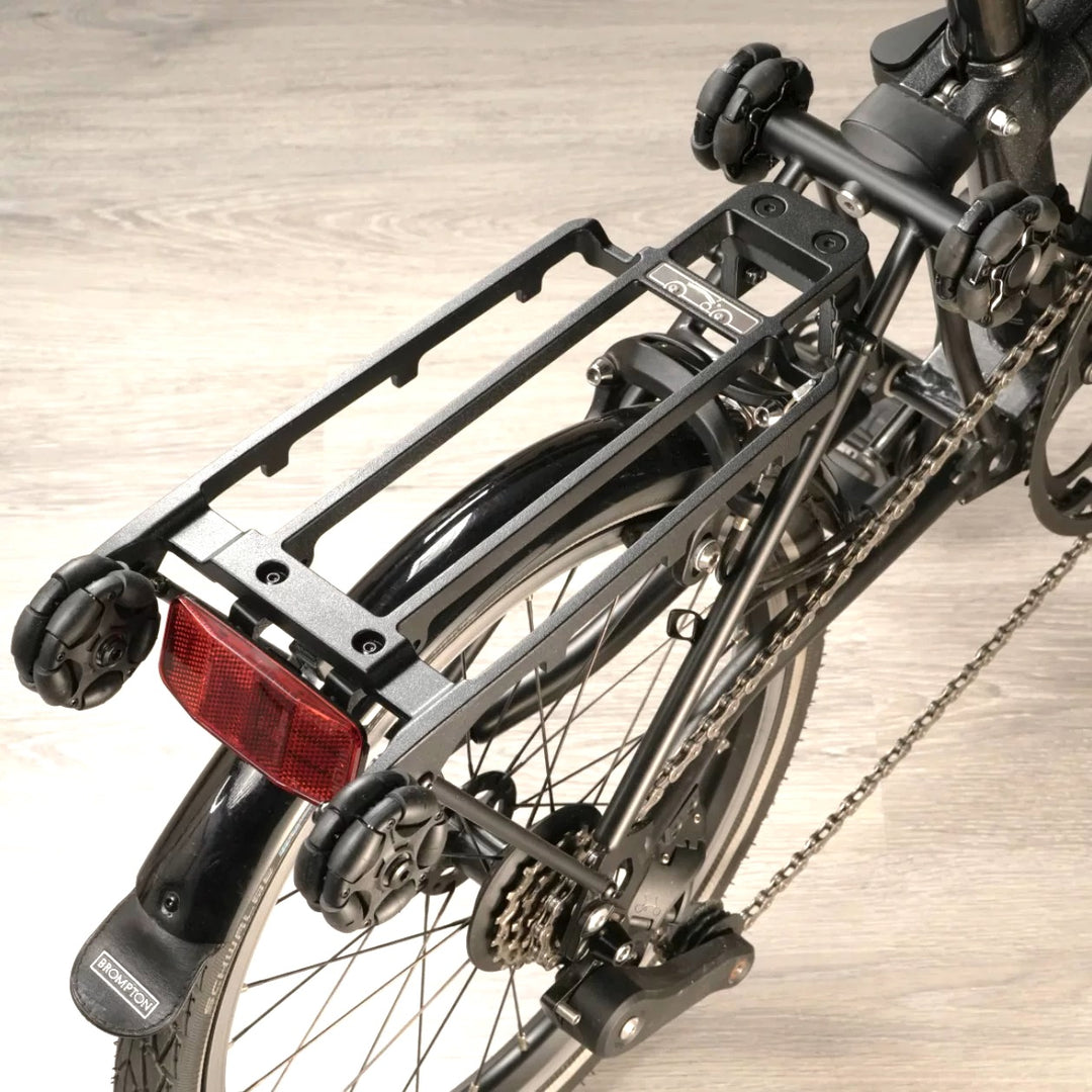 DJCRAWLER Ultralight Magnesium Alloy Rear Rack for Brompton Bicycle ...