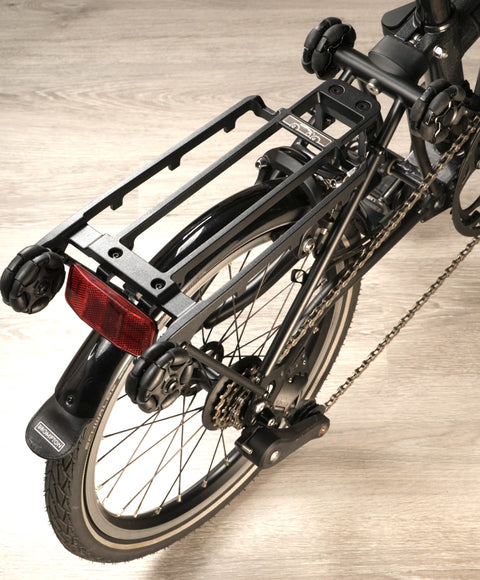 DJCRAWLER Ultralight Magnesium Alloy Rear Rack for Brompton Bicycle