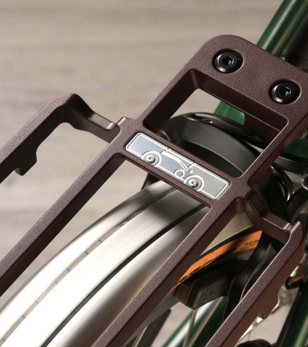 DJCRAWLER Ultralight Magnesium Alloy Rear Rack for Brompton Bicycle ...