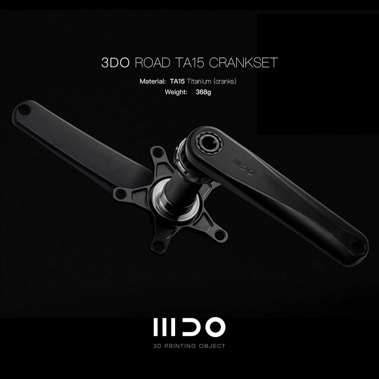 3DO Full Titanium TC4 BCD110 Crankset for Brompton Bicycle – Fantastic4Toys