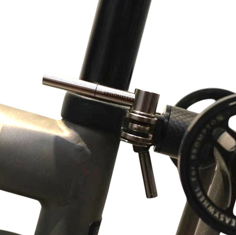 Union Jack Titanium Seatpost Clamp for Brompton Bicycle