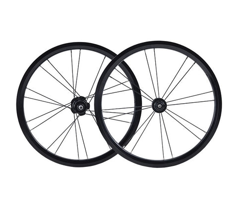 JKLAPIN Aluminum 16/20H 7 Speed wheelset for Brompton Bicycle