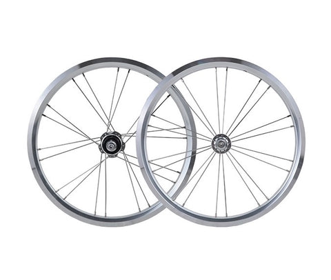 JKLAPIN Aluminum 16/20H 7 Speed wheelset for Brompton Bicycle