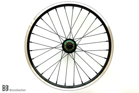 Brombacher × Extralite Lightweight Rear Wheel for Brompton Bicycle