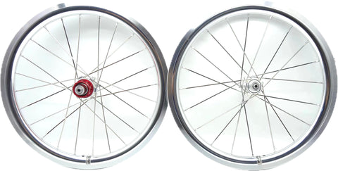Suncord 16″ 349 7 Speed  Aluminium Alloy Wheelset for Brompton Bicycle