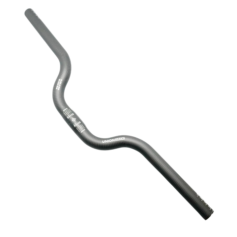 Union Jack 25.4mm x 560mm Carbon Handlebar for Brompton Bicycle