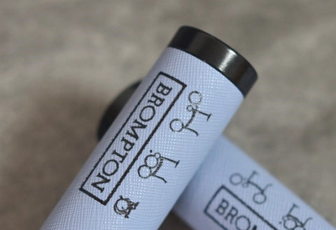 KEEP Leather Handlebar Grips for Brompton Bicycle