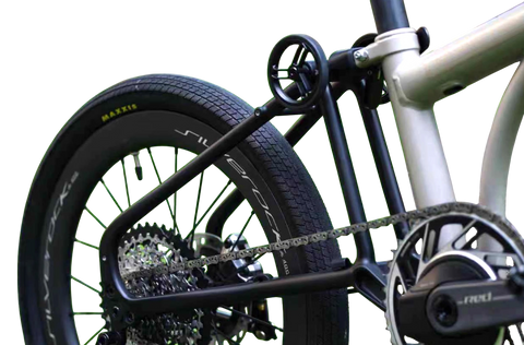 Silverock Carbon Fork + Rear Triangle Set for G Line