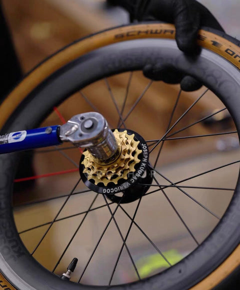 SIXWHEEL 4 Speed Cog Set for Brompton Bicycle P/T Line