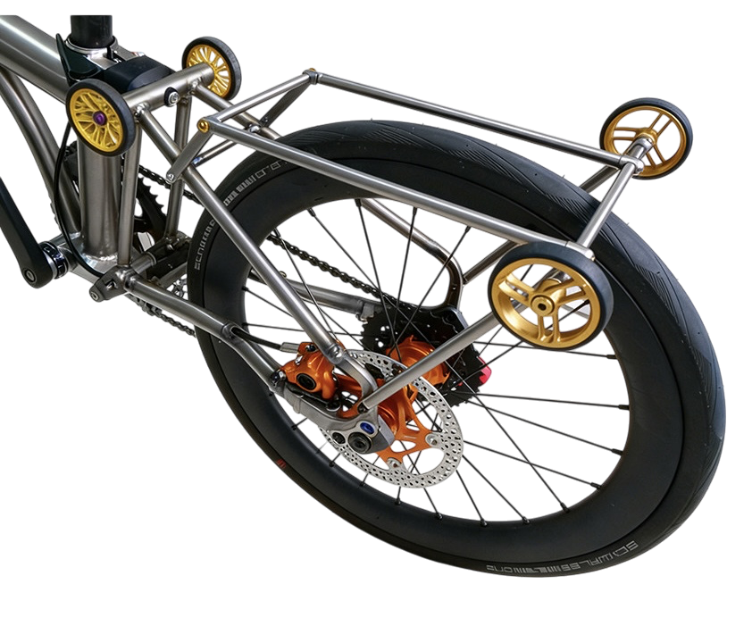 HEXATI Titanium Rack for Brompton Bicycle – Fantastic4Toys