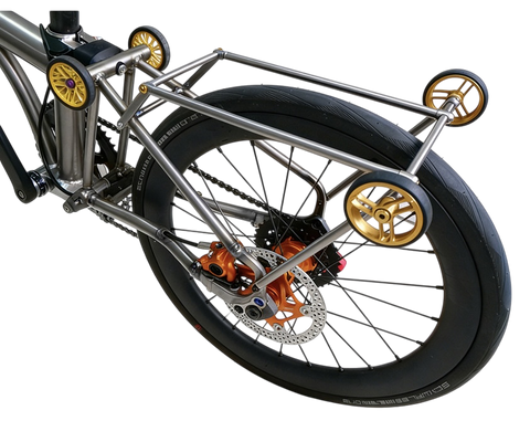 HEXATI Titanium Rack for Brompton Bicycle
