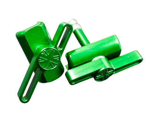 Union Jack Hinge Clamp Lever + Plate Set for Brompton Bicycle