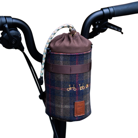 Mover Retro Style Bottle Bag for Brompton Bicycle