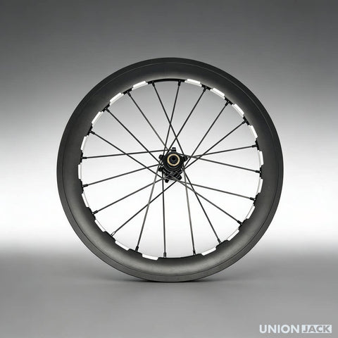 Union Jack Aluminium Prism Wheelset for Brompton Bicycle