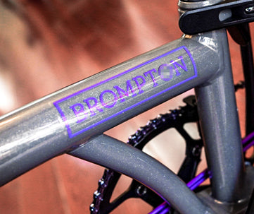 F4 Brompton Bicycle Frame Waterproof Sticker