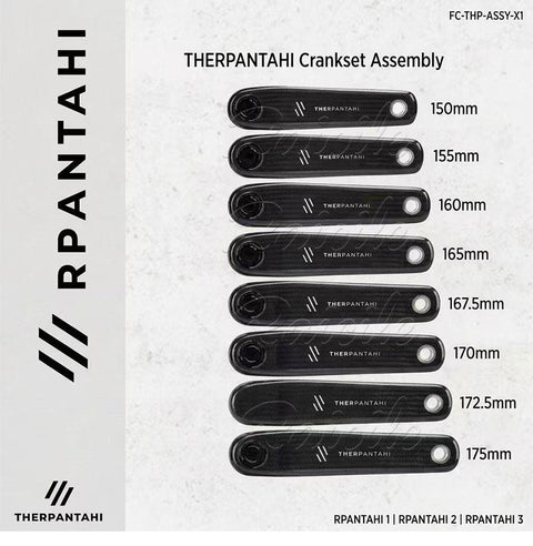 Rpantahi PP5 Ultralight Carbon Fiber Bicycle Crankset