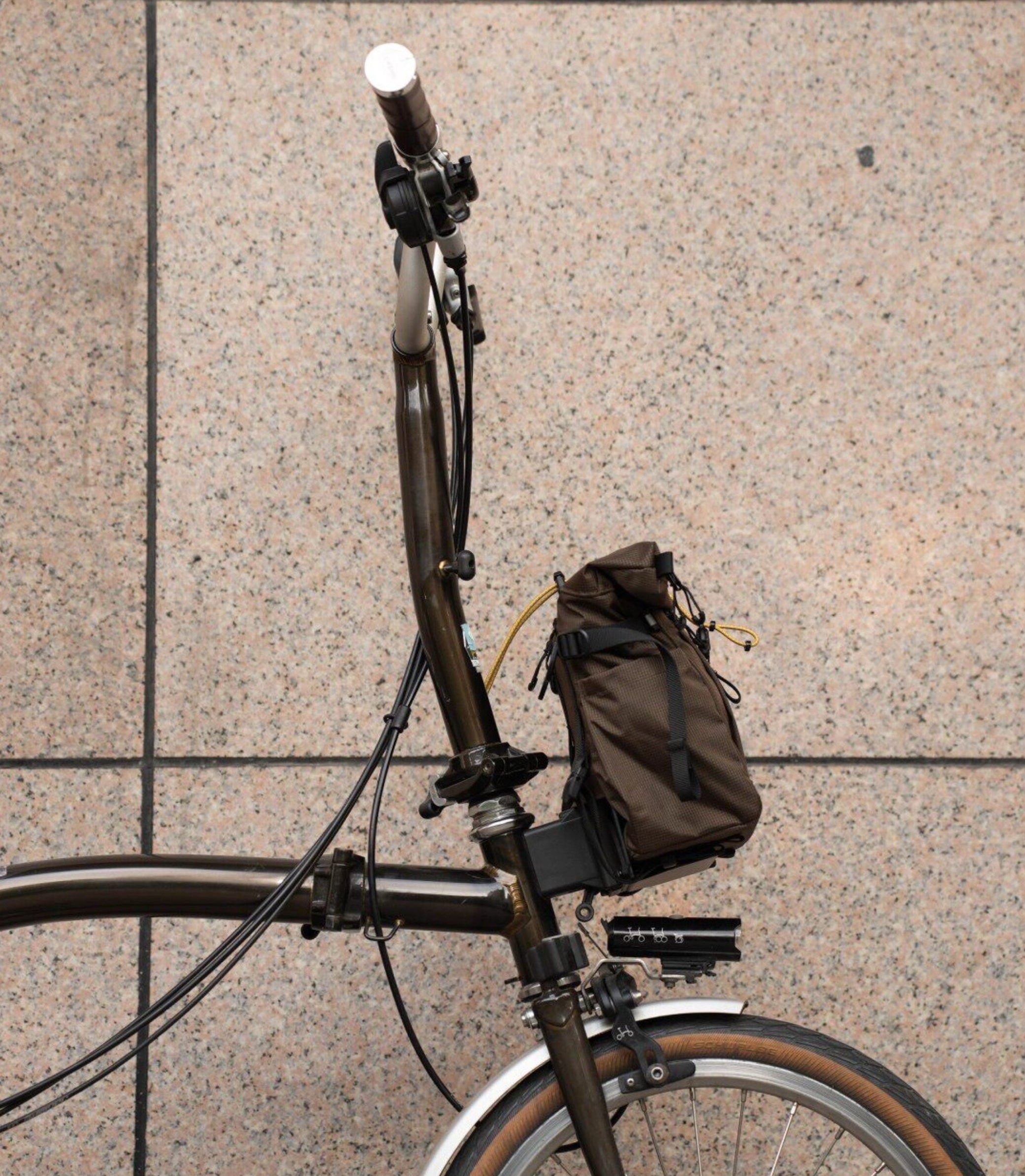 Pitz x MR 5L Lightweight Commuter Bag for Brompton Bicycle