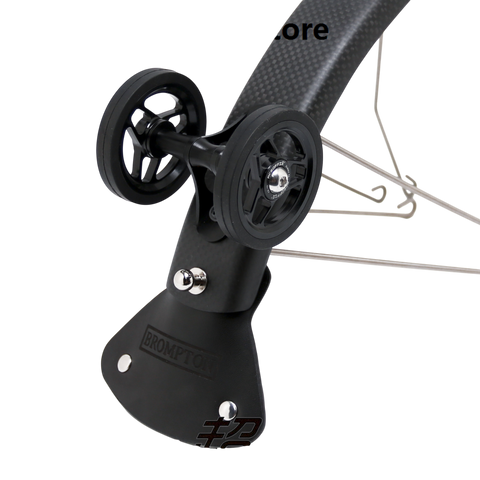 ACE All Black Carbon Mudguard + Leather Flap + Titanium Stays Set for A/C/E/P Line