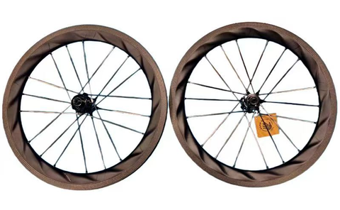 Suncord 7 Speed 16" 349 Lightweight Carbon Wheelset for Brompton Bicycle