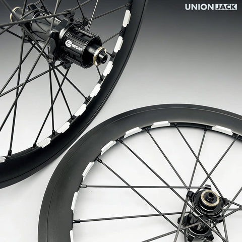 Union Jack Aluminium Prism Wheelset for Brompton Bicycle