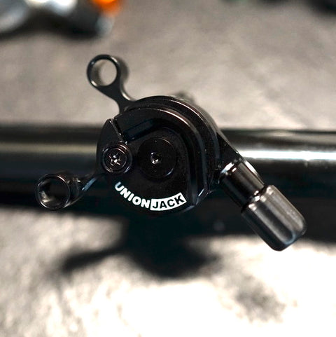 Union Jack CNC 2-7 Speed Thumb Shifter for Brompton Bicycle