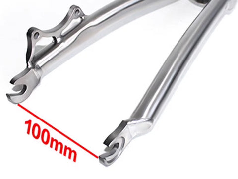 Comeplay Titanium Disc Brake Front Fork for Brompton Bicycle