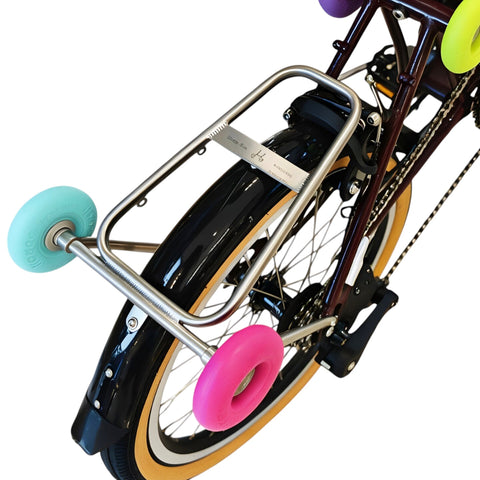 H&H Titanium A Rear Rack for Brompton Bicycle