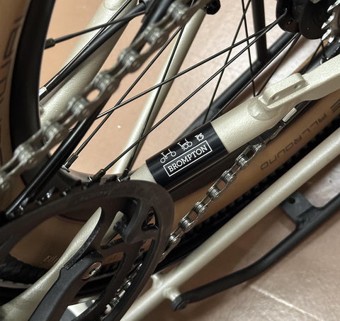 Union Jack Aluminum Frame Protector for Brompton Bicycle G Line