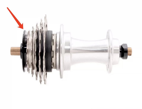Union Jack 11T Anti Chain Drop Cassette Lock Ring for Brompton Bicycle