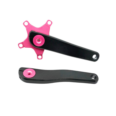 Union Jack BCD110 BB30 CNC Offset Crankset for Brompton Bicycle