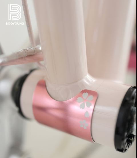 BOOYOUNG x Lora Sakura Frame Protection Set for Brompton Bicycle