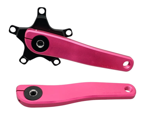 Union Jack BCD110 BB30 CNC Offset Crankset for Brompton Bicycle