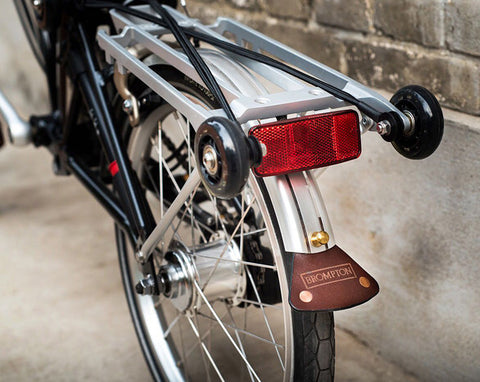 KEEP Leather Mud Flap for Brompton Bicycle