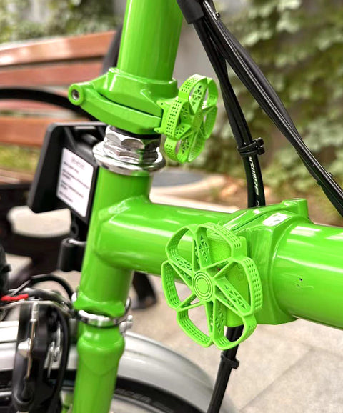 3DO Nichrome Hinge Clamp Knob for Brompton Bicycle