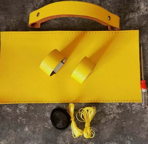 KEEP Leather Frame Protector & Carry Handle For Brompton Bike