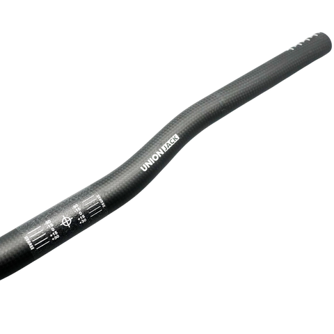 Union Jack 25.4mm x 560mm Carbon Handlebar for Brompton Bicycle