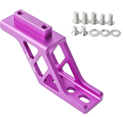 Receve CNC Bicycle Front Carrier Block Riser and Extension Mount