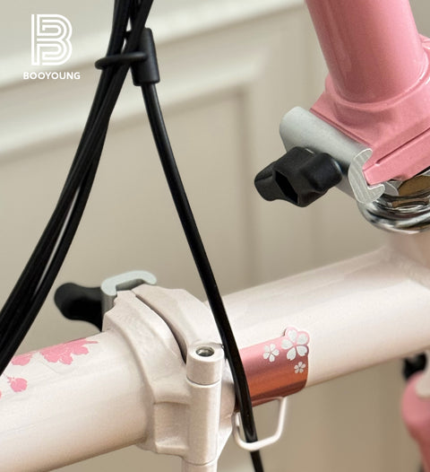 BOOYOUNG x Lora Sakura Frame Protection Set for Brompton Bicycle